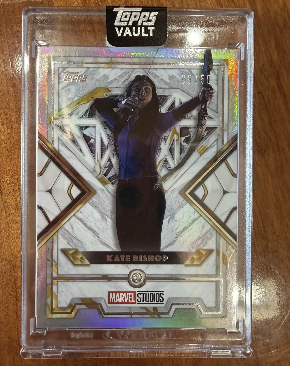 2026 Topps Vault Marvel Kate Bishop Marvel Diamonds /50 - #MD-29