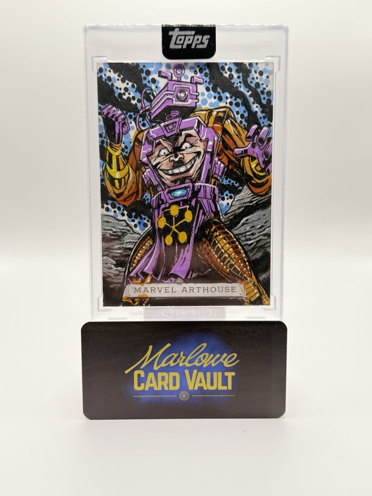 2025 Topps Marvel The Collector MODOK Sketch By Chris Meeks 1/1 🔥🔥🔥