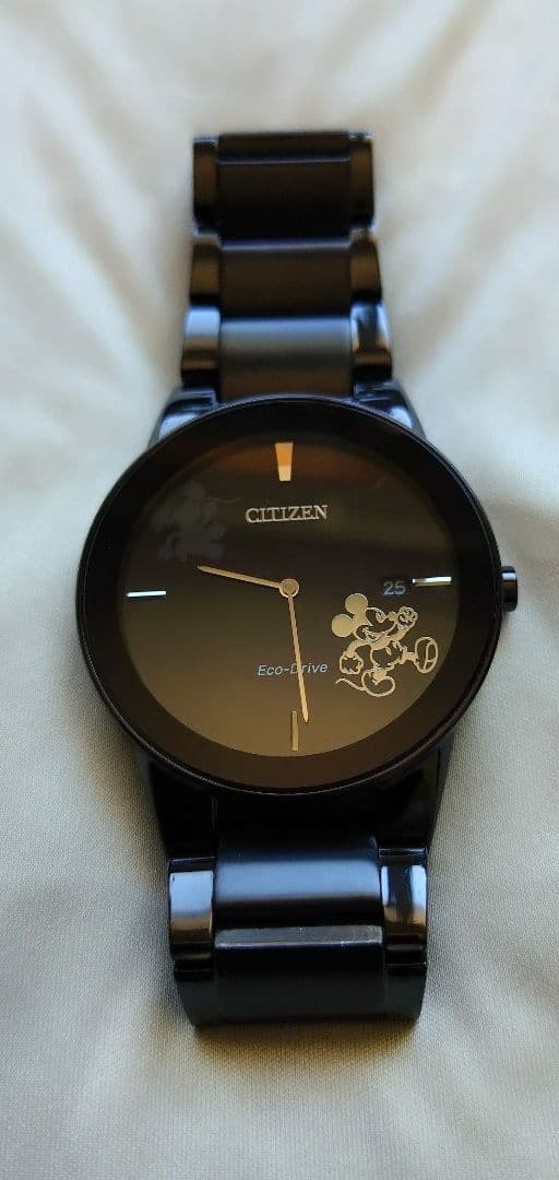 Citizen Eco-Drive Wristwatch Quartz Unisex Black