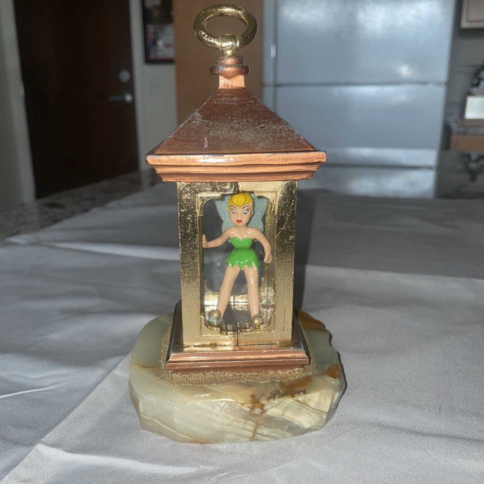 Disney Ron Lee 1998 Peter Pan Tinkerbell in Lantern LE 248/500 Figurine