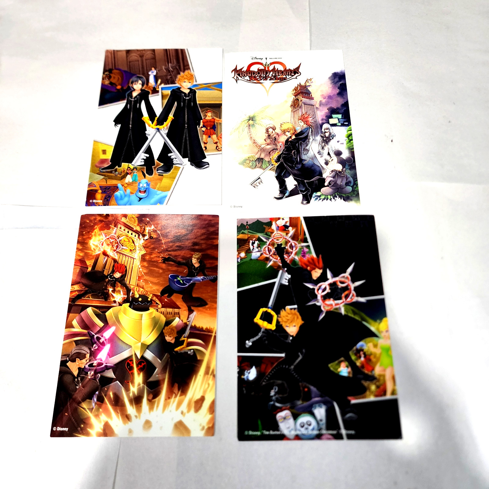 Vintage 2009 GameStop Kingdom Hearts 358/2 Days Pre Promo Postcard Set 4 Mint Vintage 2009 GameStop Kingdom Hearts 358/2 Days Pre Promo Postcard Set 4 Mint