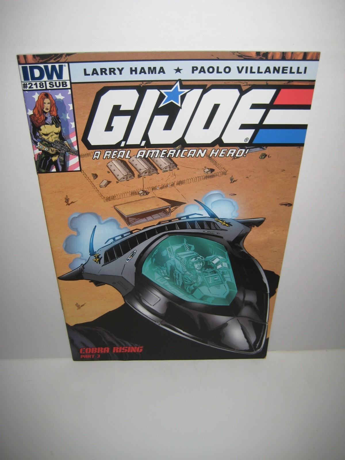 G.I. Joe #218 A Real American Hero Cover SUB IDW 2015 Hama