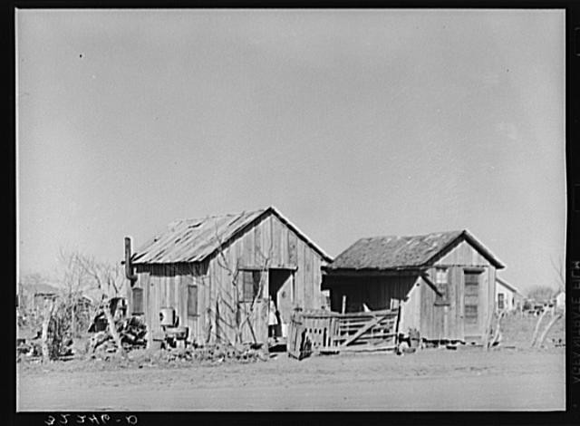 Robstown Texas 1939 Typical Mexican House FSA Nueces County Mexico Homes