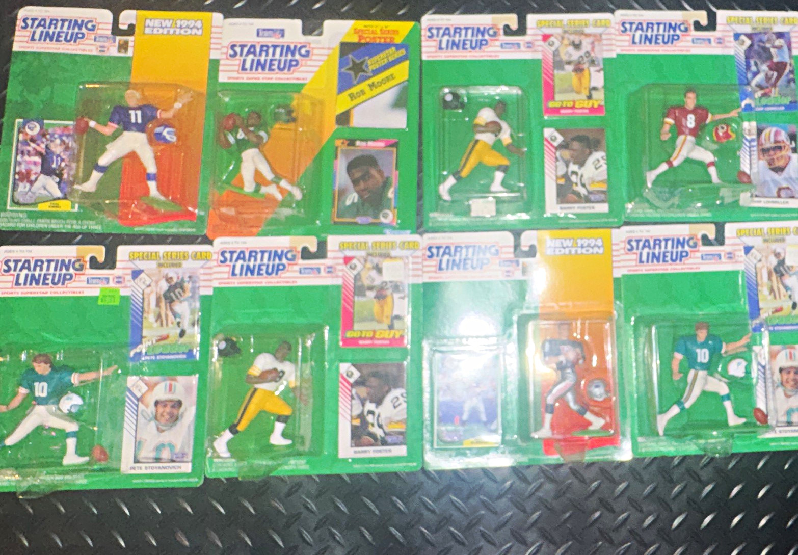 Starting Lineup NFL 1994 Special Series Cards 8 figure