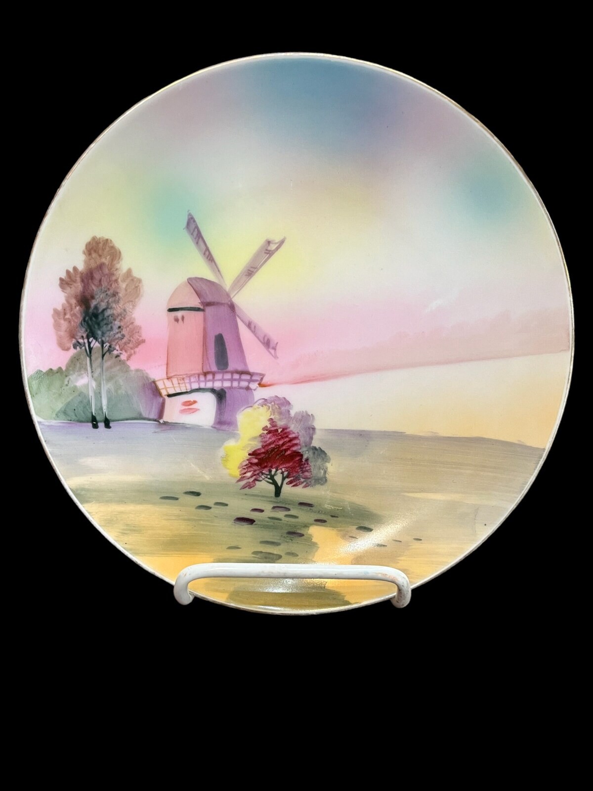 Antique Nippon Hand Painted Plate