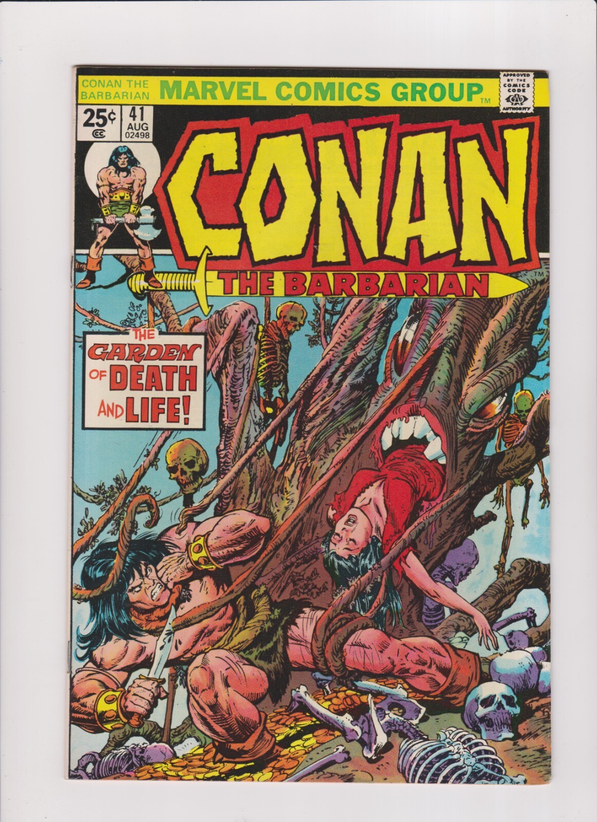 Conan The Barbarian #41 (Aug 1974, Marvel Comics)
