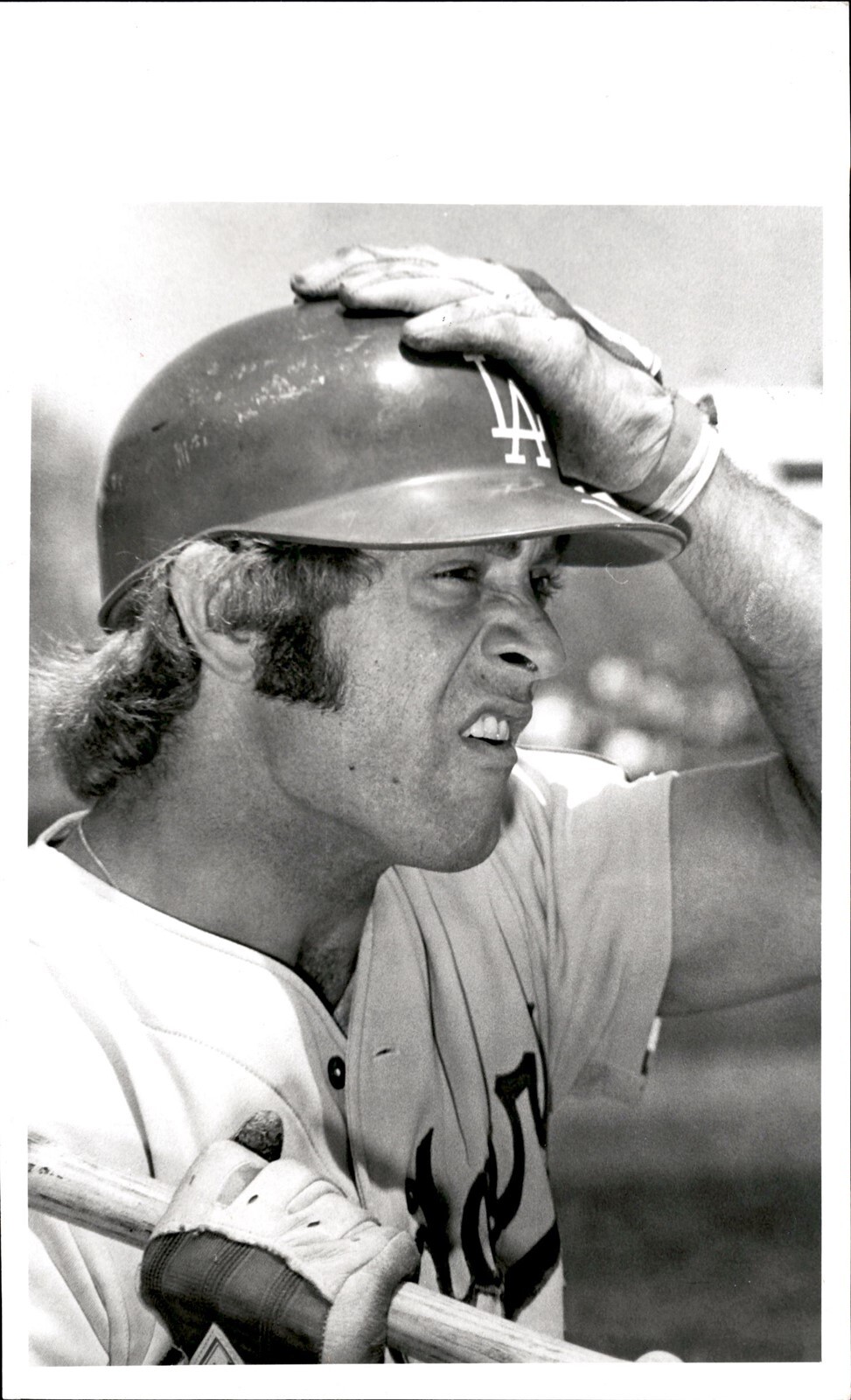LD324 Orig Ronald Mrowiec Photo STEVE YEAGER 1972-85 LOS ANGELES DODGERS CATCHER LD324 Orig Ronald Mrowiec Photo STEVE YEAGER 1972-85 LOS ANGELES DODGERS CATCHER