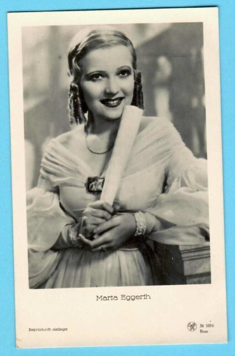 MARTHA EGGERTH # 1016 VINTAGE PHOTO PC. PUBLISHER LATVIA 6621