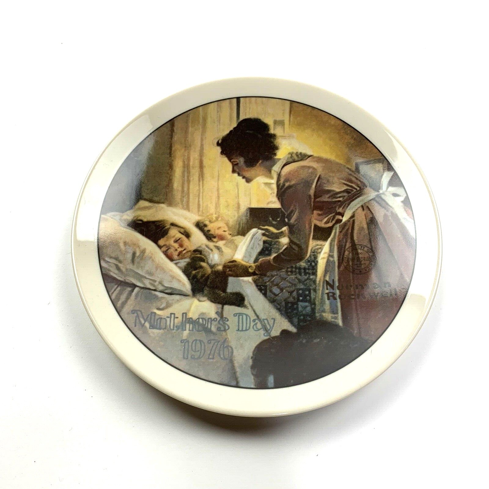 Norman Rockwell Mothers Day Collectors Plate A Mother\'s Love 1976 Knowles Norman Rockwell Mothers Day Collectors Plate A Mother\'s Love 1976 Knowles