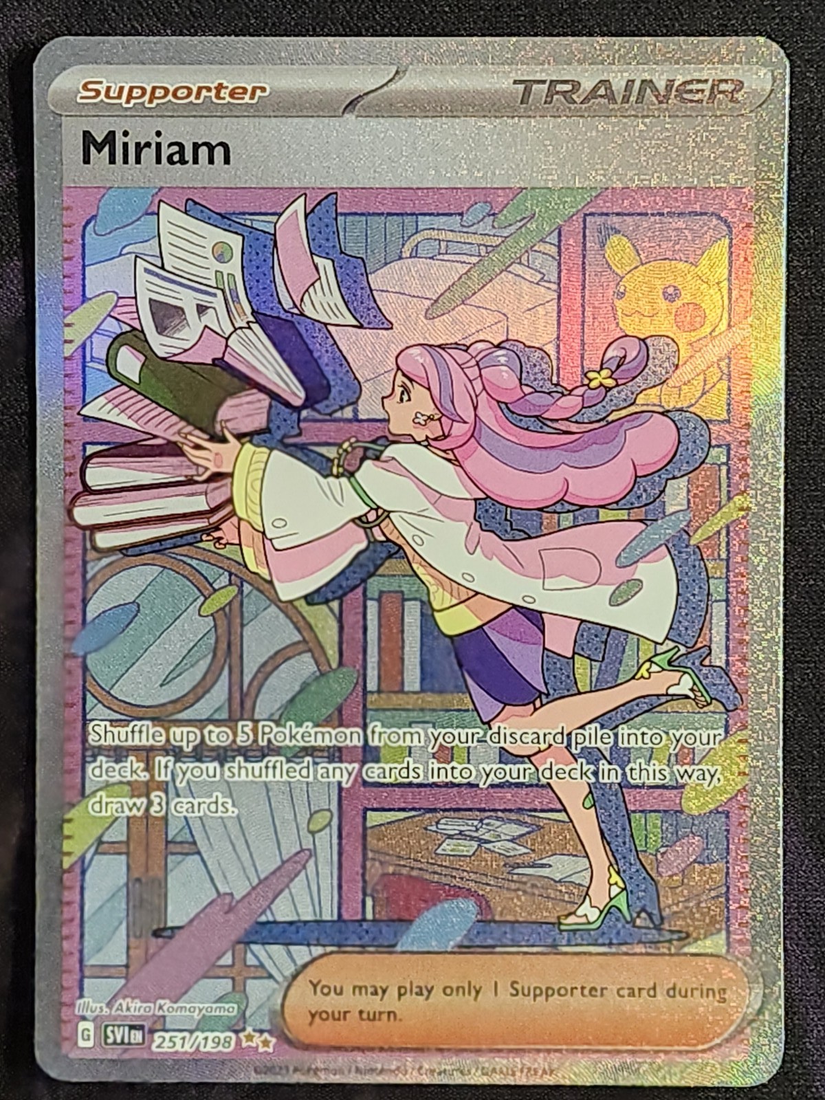 Pokemon Miriam 251/198 Scarlet & Violet Base SV1