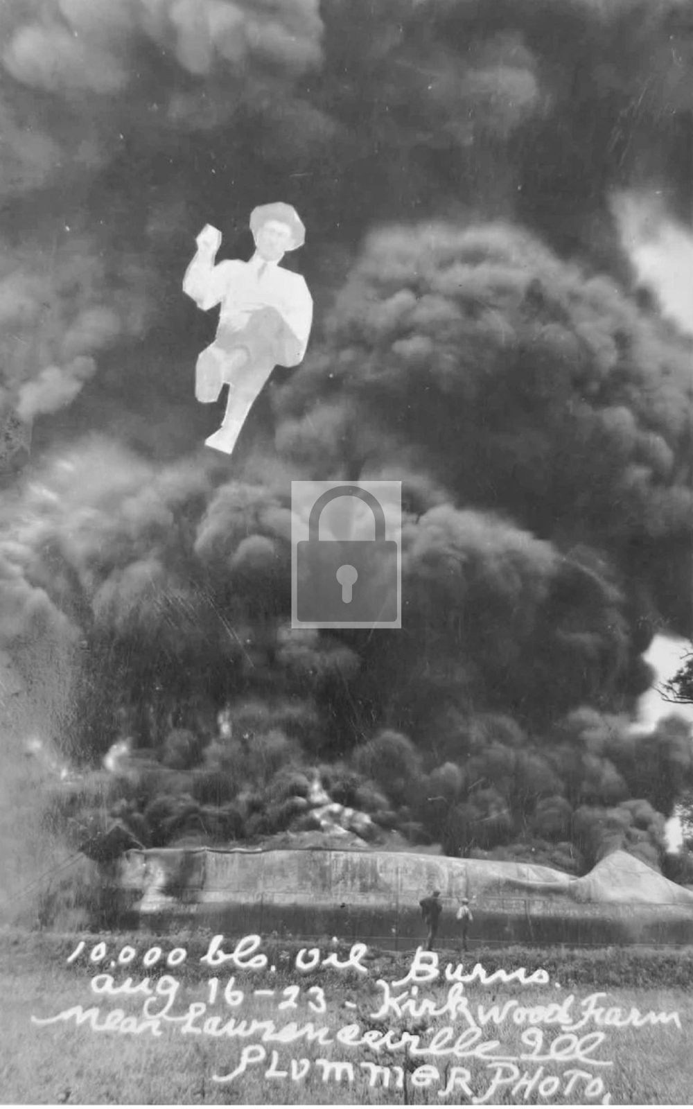 Oil Burns Kirkwood Farm Lawrenceville Illinois IL - Reprint