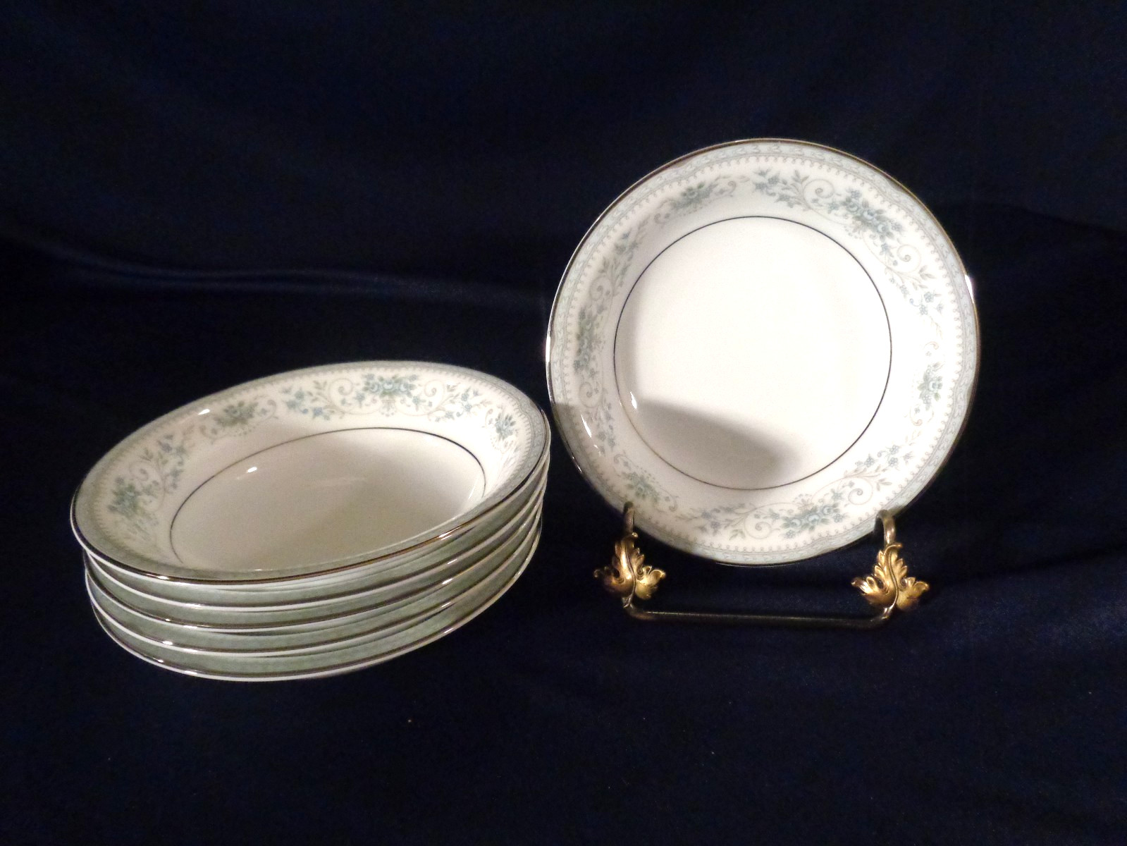 Noritake Colburn #6107 Set(s) of 6 Dessert Bowls EUC