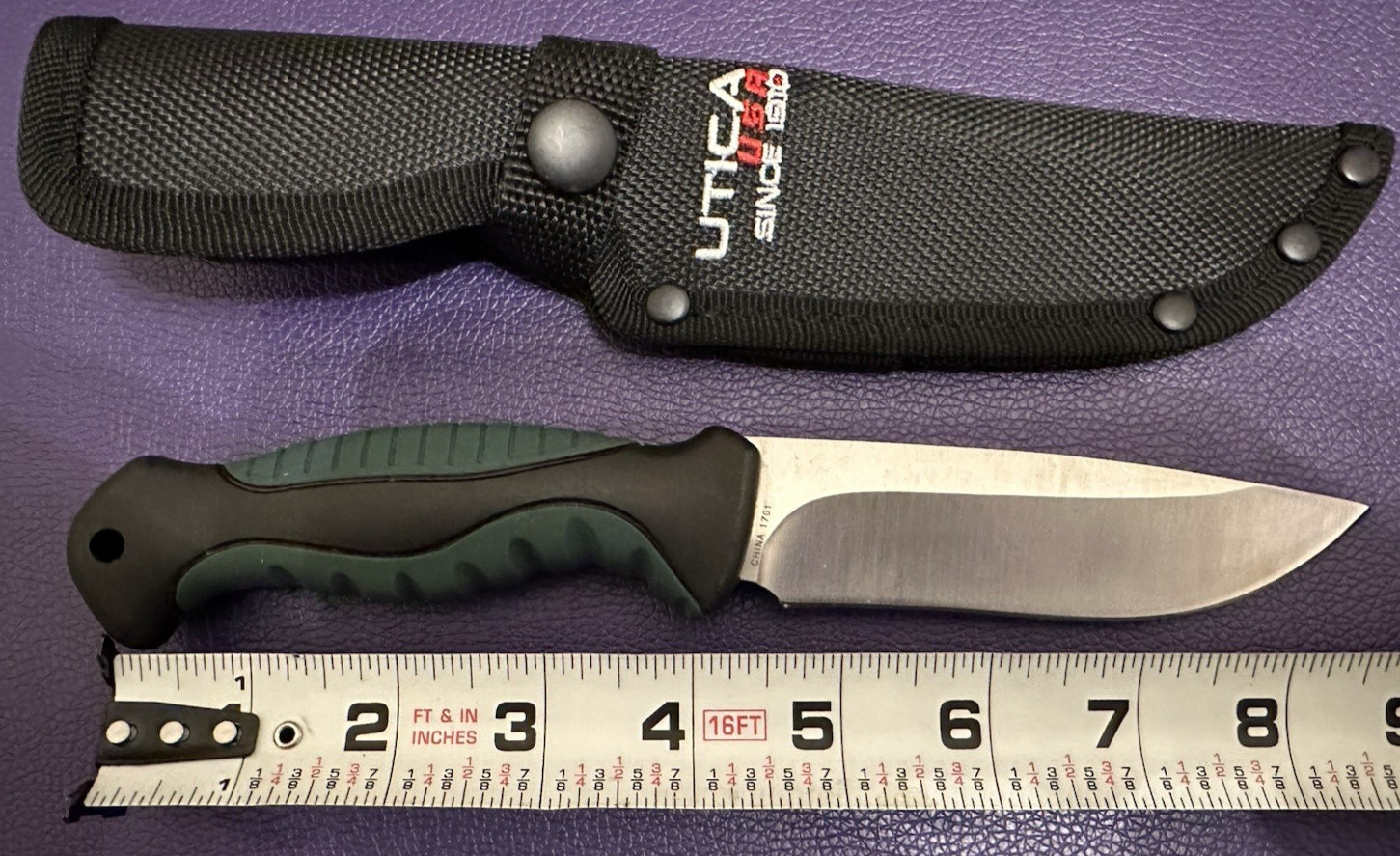 Utica Cutlery Straight Knife 4.25\