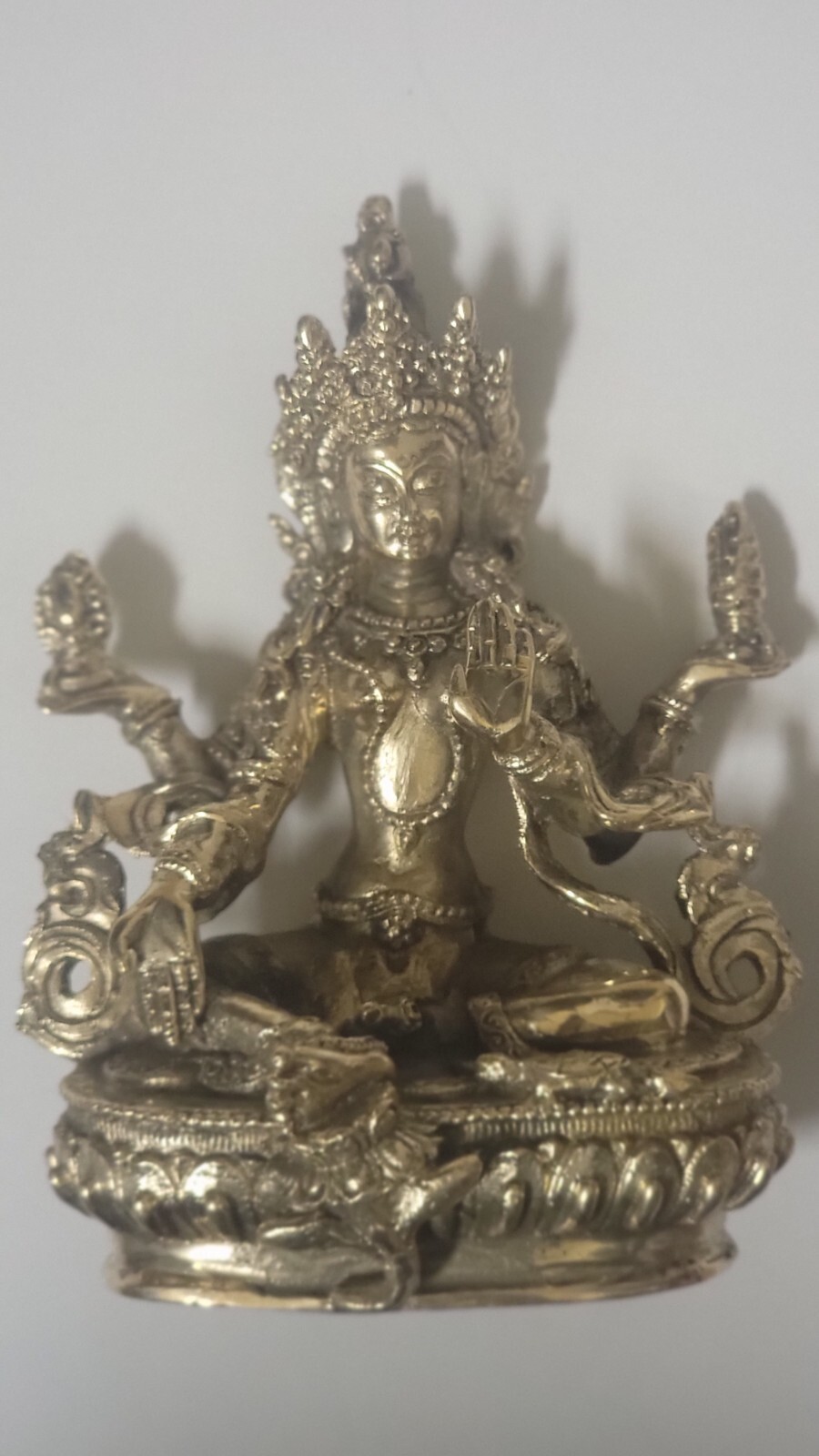 Brass Laxmi Lakshmi Goddess 6\ Brass Laxmi Lakshmi Goddess 6\