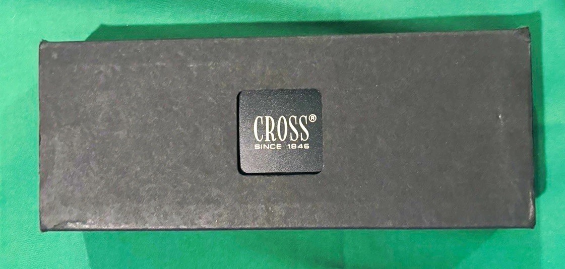 Cross 2-Piece Metal Pen & Pencil Writing Set 350105 CHR - mid 90’s, barely used