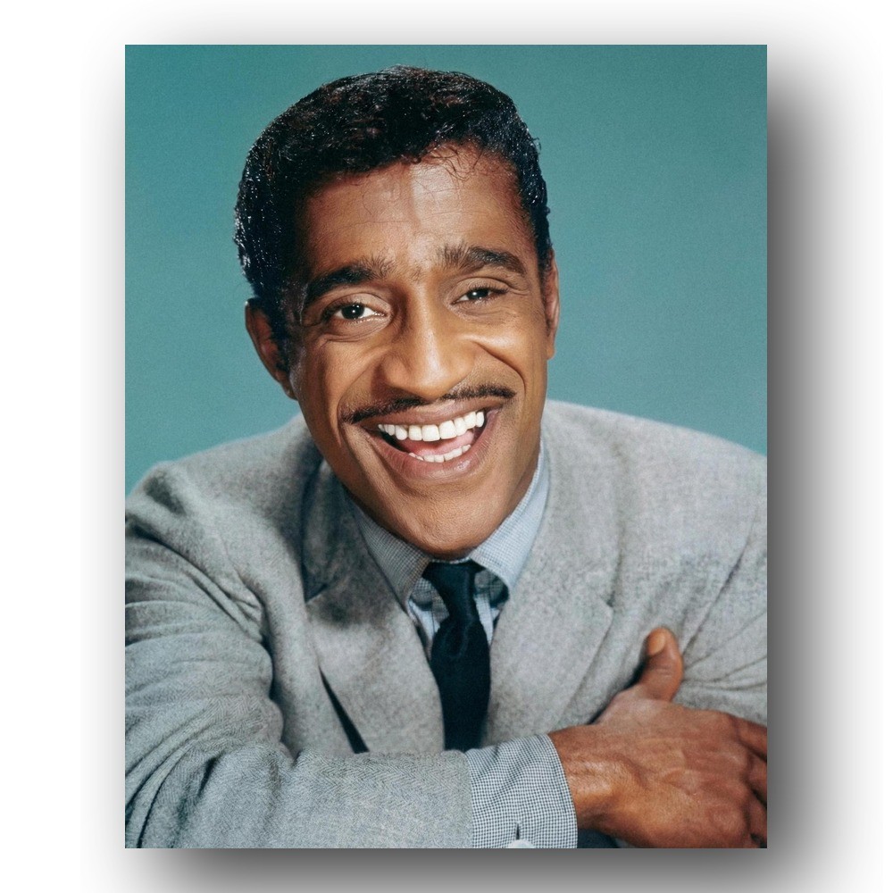 Sammy Davis Jr. Photo 8x10 Entertainer Dancer Singer Portrait 1960s