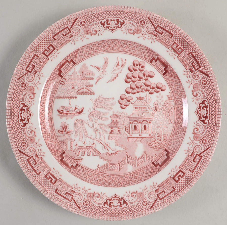 Churchill Willow Rosa Pink  Salad Plate 2032550