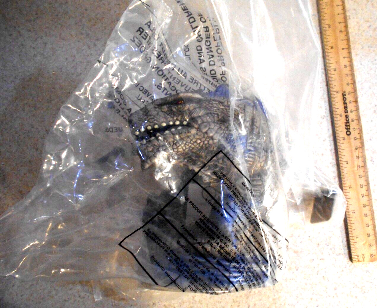 Godzilla Taco Bell Car Cup Holder New Sealed Promotional Movie 1998 Toho Vintage