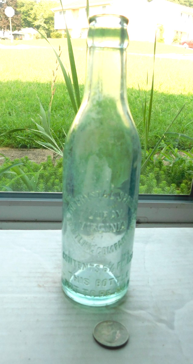 NICE SODA EMBOSSED,THE CRYSTAL SPRINGS BOTTLING COMPANY INC LURAY VIRGINIA