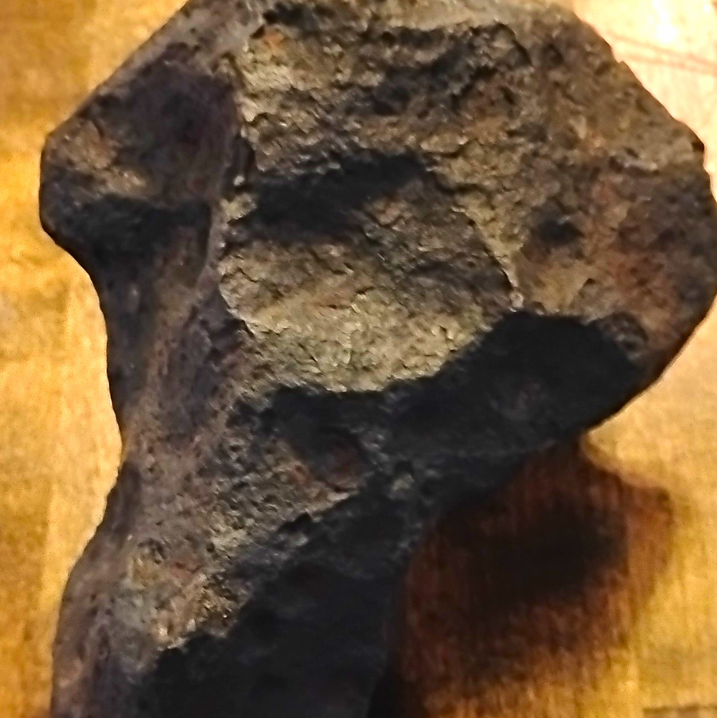 9.3 lb Meteorite.  Iron Nickel.  Found In Glorieta, NM Strewn Field