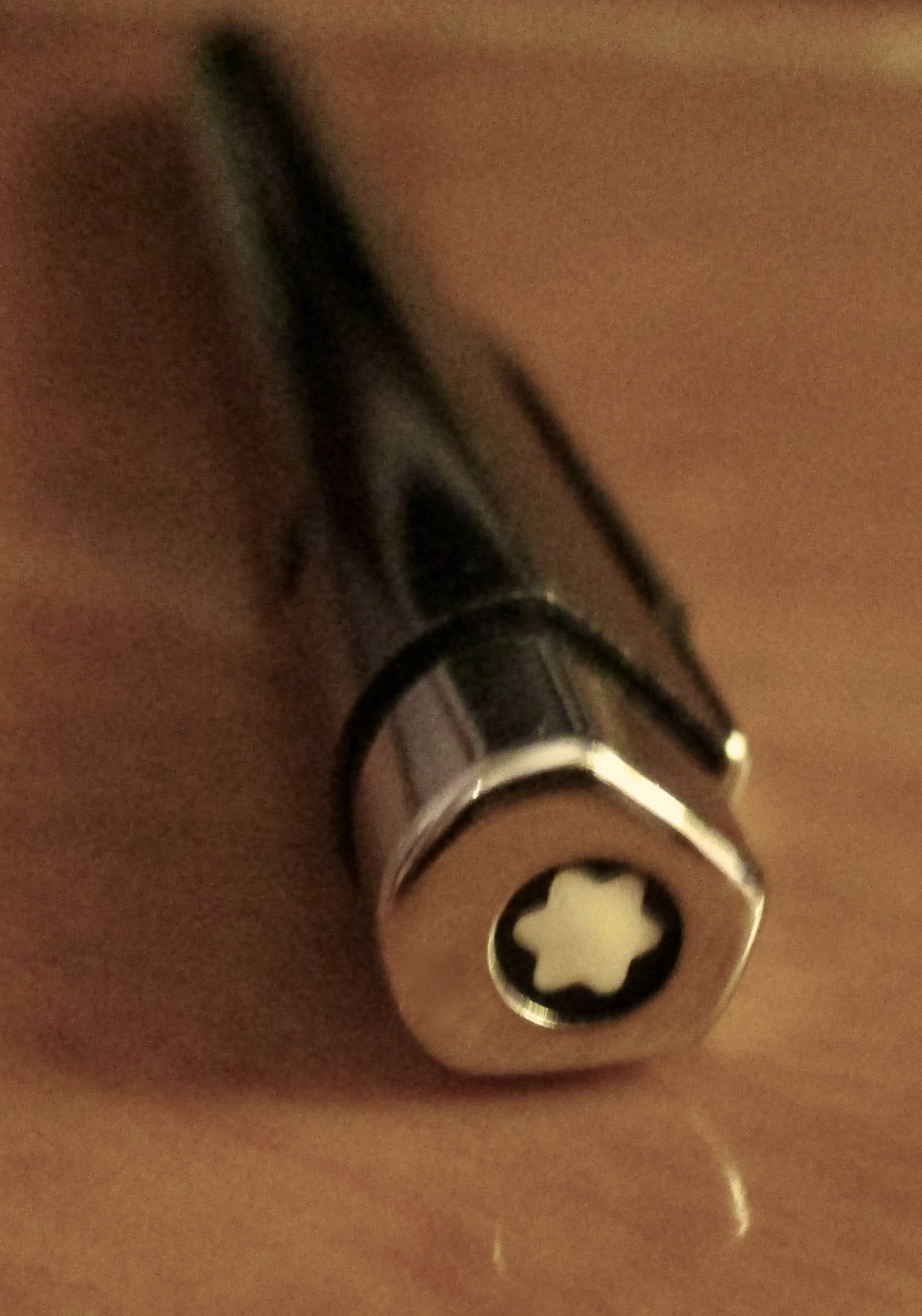 Rare Vintage 1990 Montblanc Germany Leonardo Anthracite rollerball pen