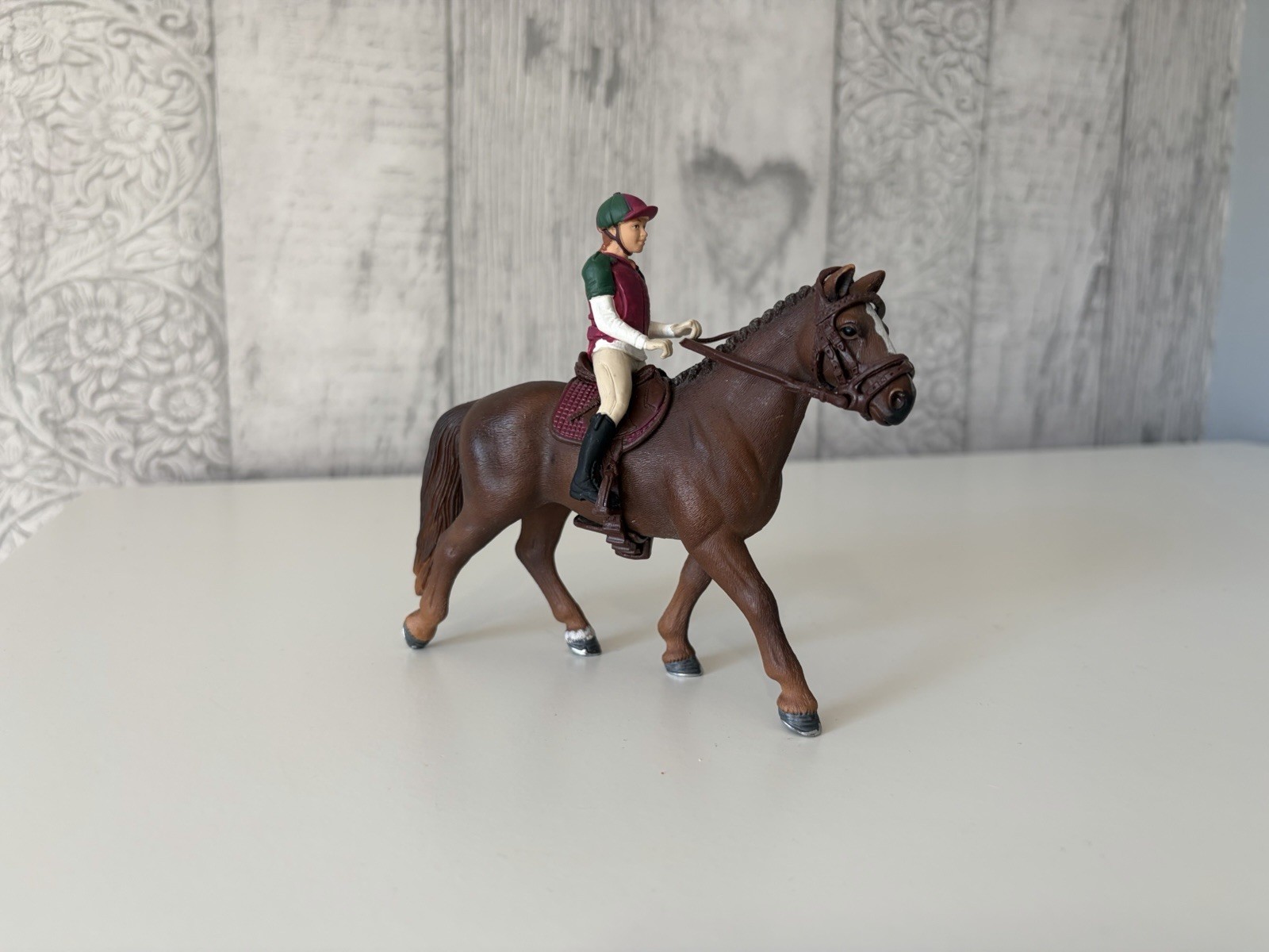 [Retired] Schleich Eventing Set 42288 Hanoverian Mare 13729 & Rider