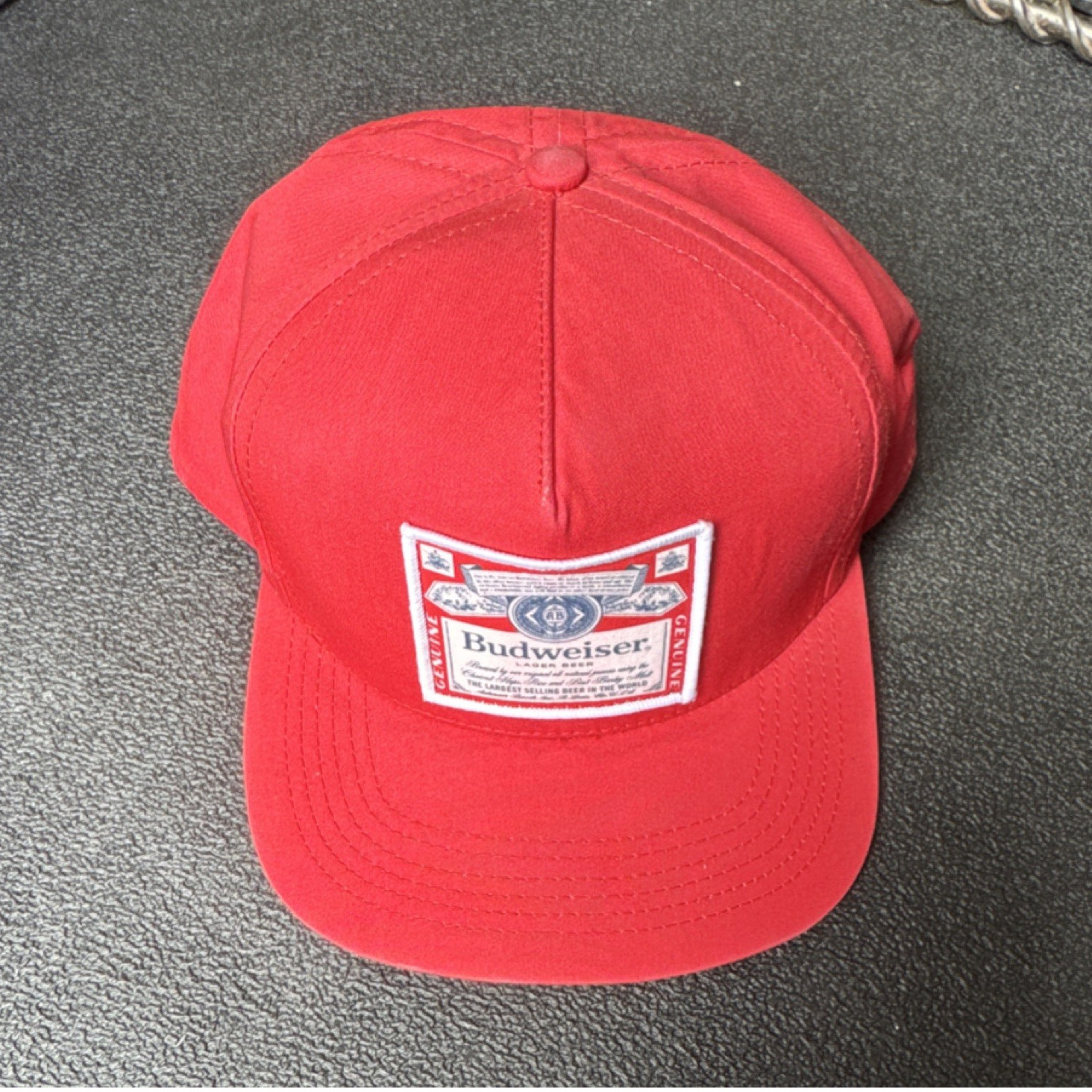 Exclusive Supreme Budweiser Spring Summer 2009 Red Baseball Cap