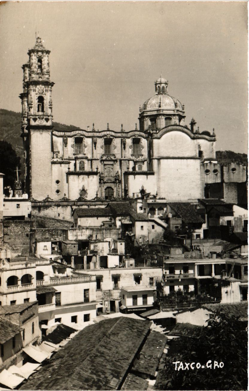 PC POSTCARD MEXICO, TAXCO, GRO, real photo postcard (b21928) PC POSTCARD MEXICO, TAXCO, GRO, real photo postcard (b21928)