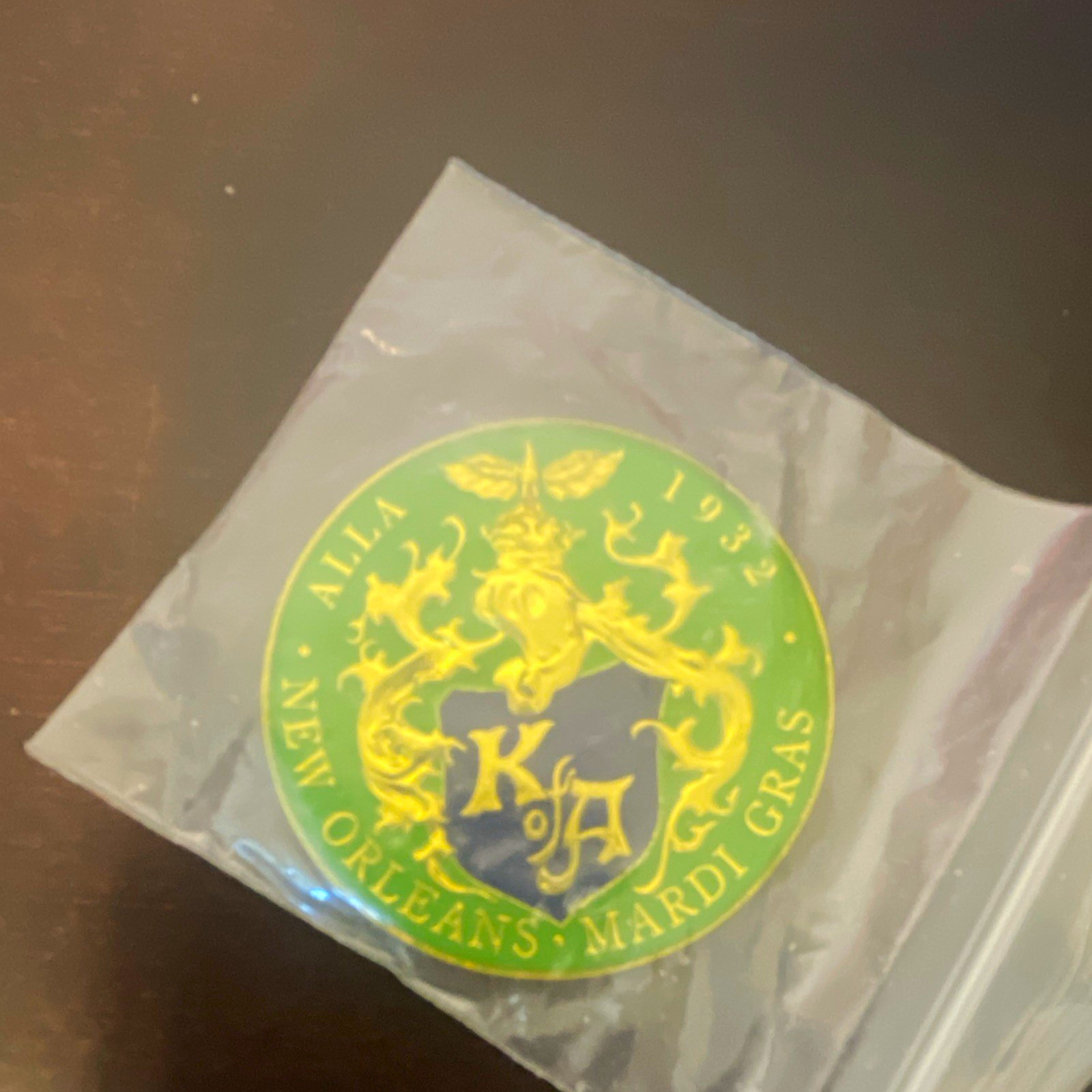 Krewe of Alla Mardi Gras Captain 2025 Medallion Krewe of Alla Mardi Gras Captain 2025 Medallion
