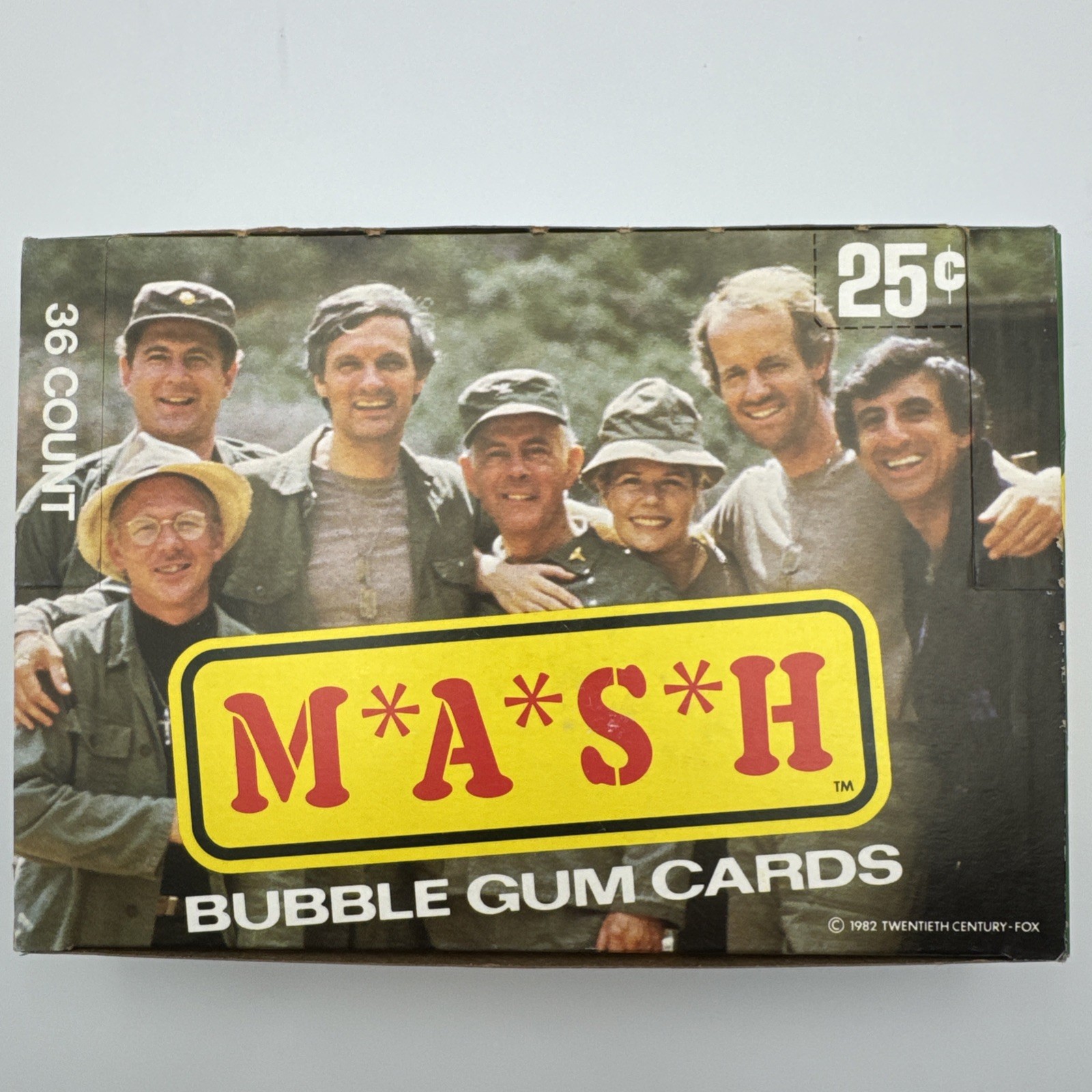 Vintage 1982 Donruss MASH TV Show Trading Card Box 36 Sealed Original Packs