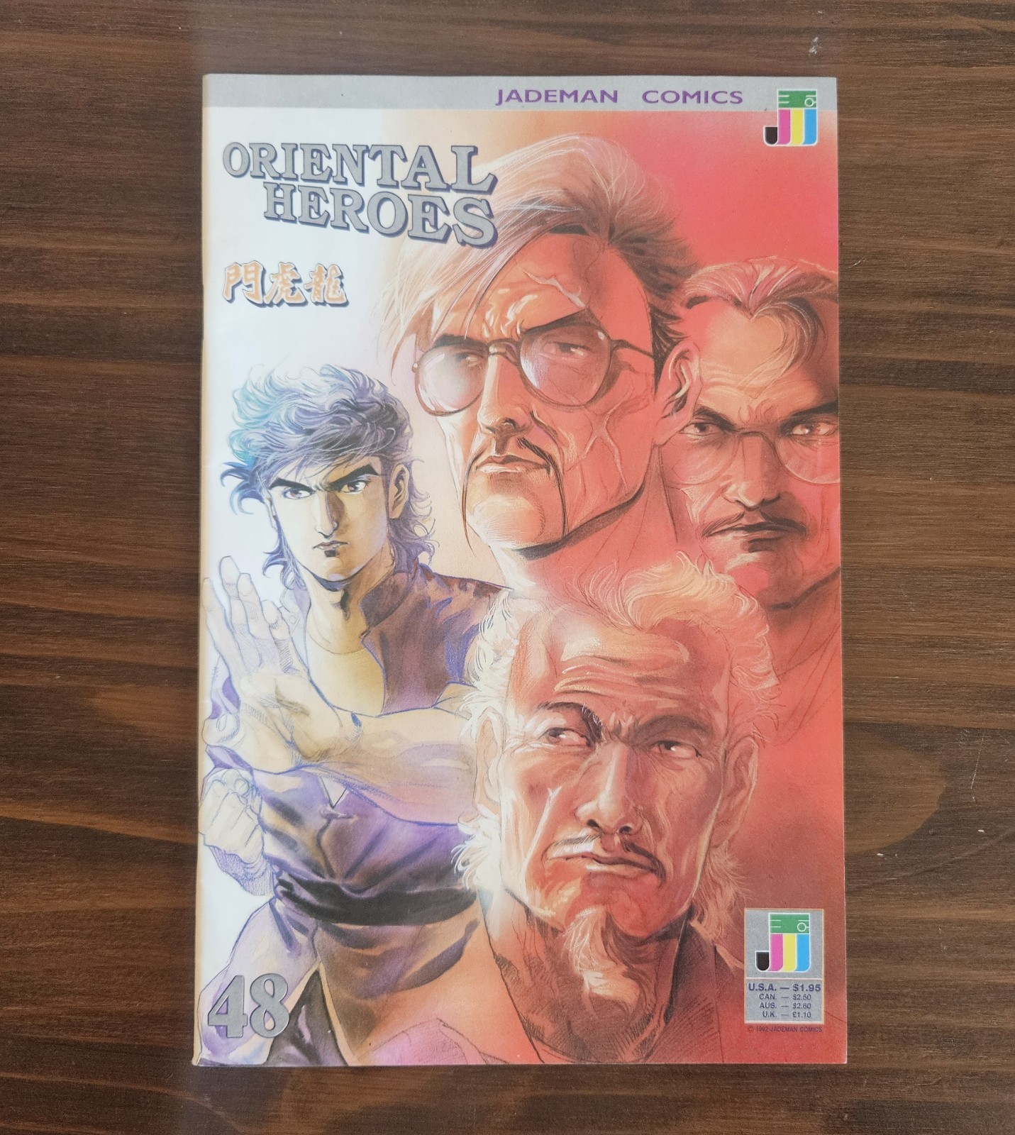 Oriental Heroes #48 1992 Jademan Comics Printed In Hong Kong Good Condition Book Oriental Heroes #48 1992 Jademan Comics Printed In Hong Kong Good Condition Book
