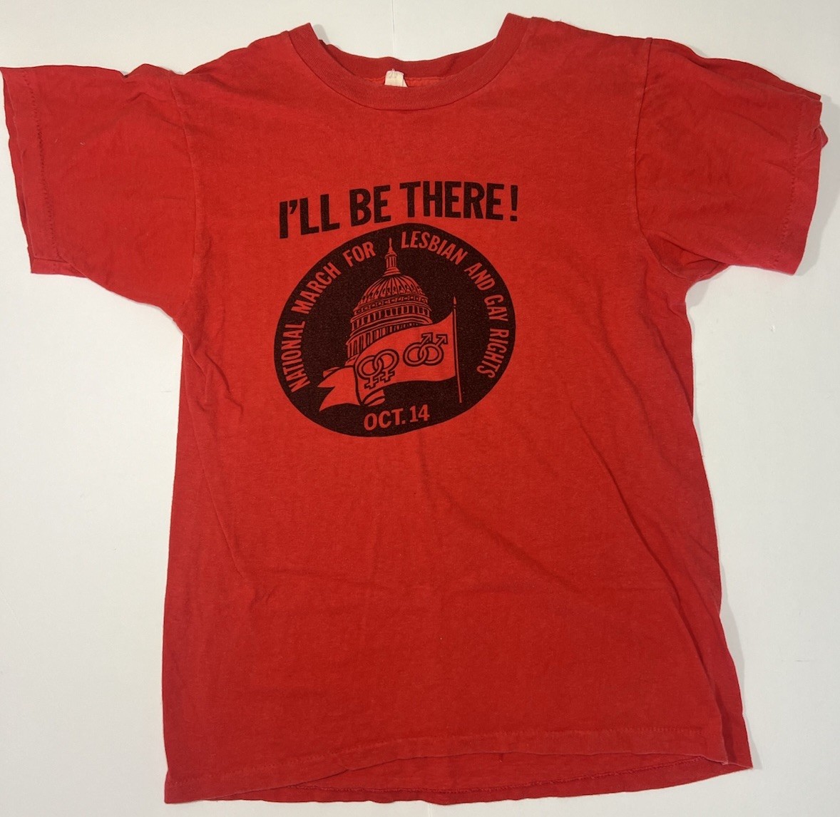 Vintage 1979 National March on Washington for Lesbian and Gay Rights Shirt