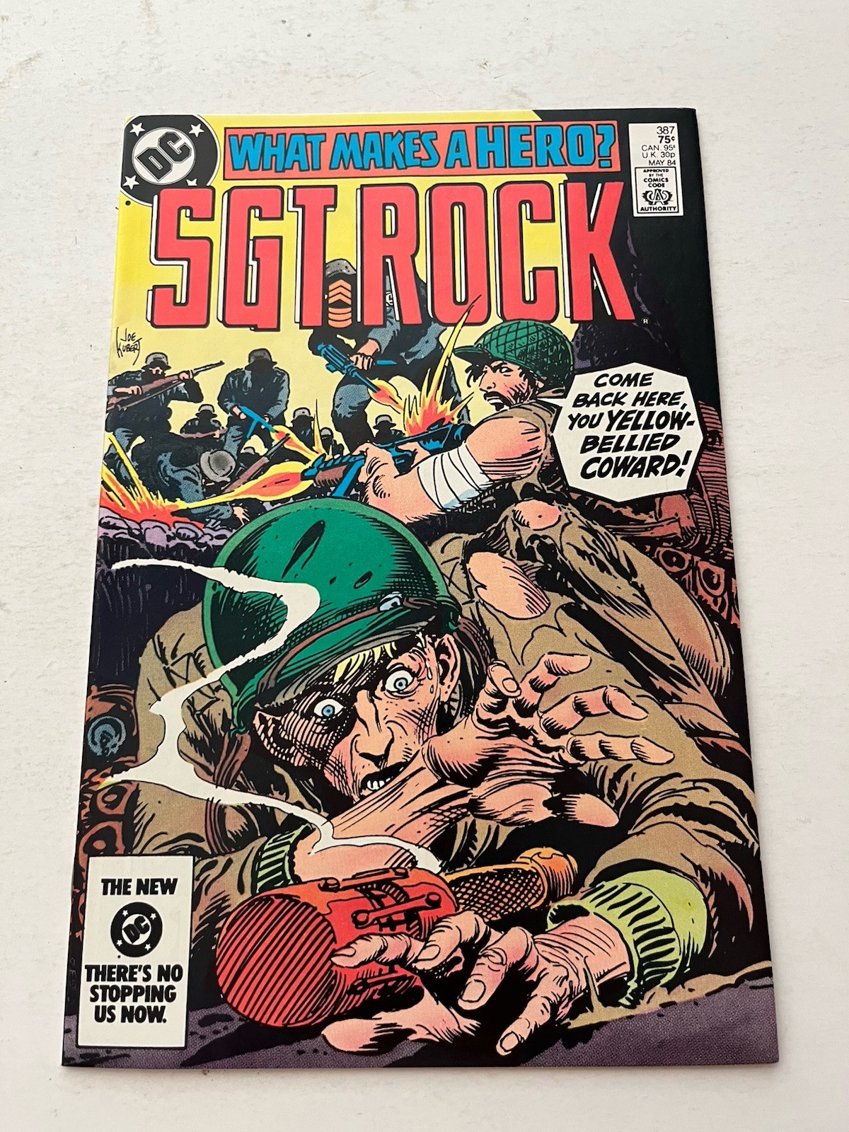 SGT. ROCK #284 DC Comics 1984 Joe Kubert War NM- 9.2 Nice Copy Combine Ship