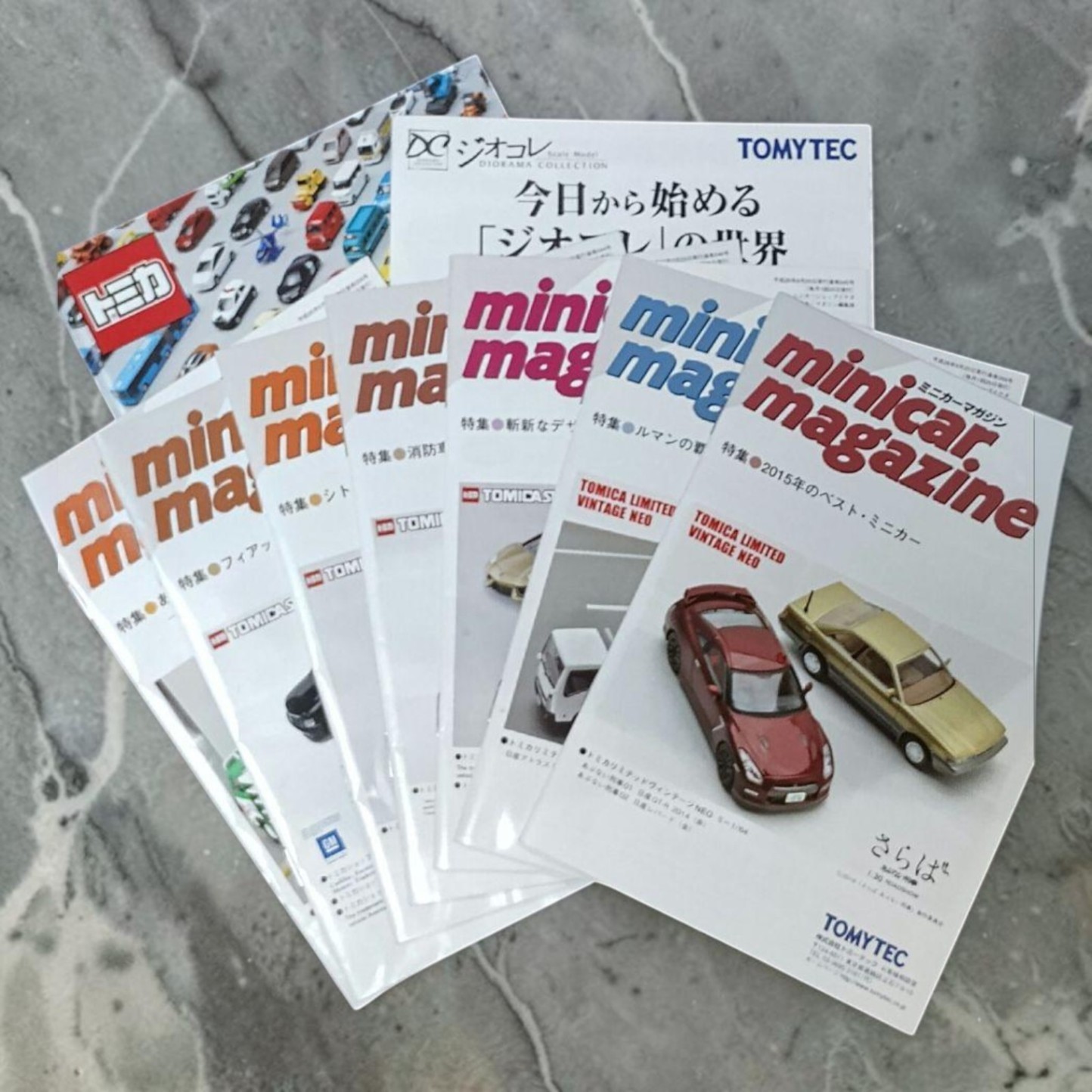 Brochure Minicar Magazine Set
