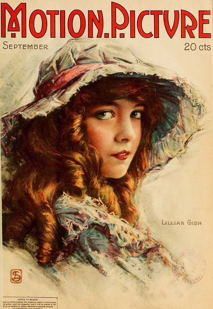 LILLIAN GISH - Important Hollywood Star - Magazine Cover Image - 5 x 7 in Print