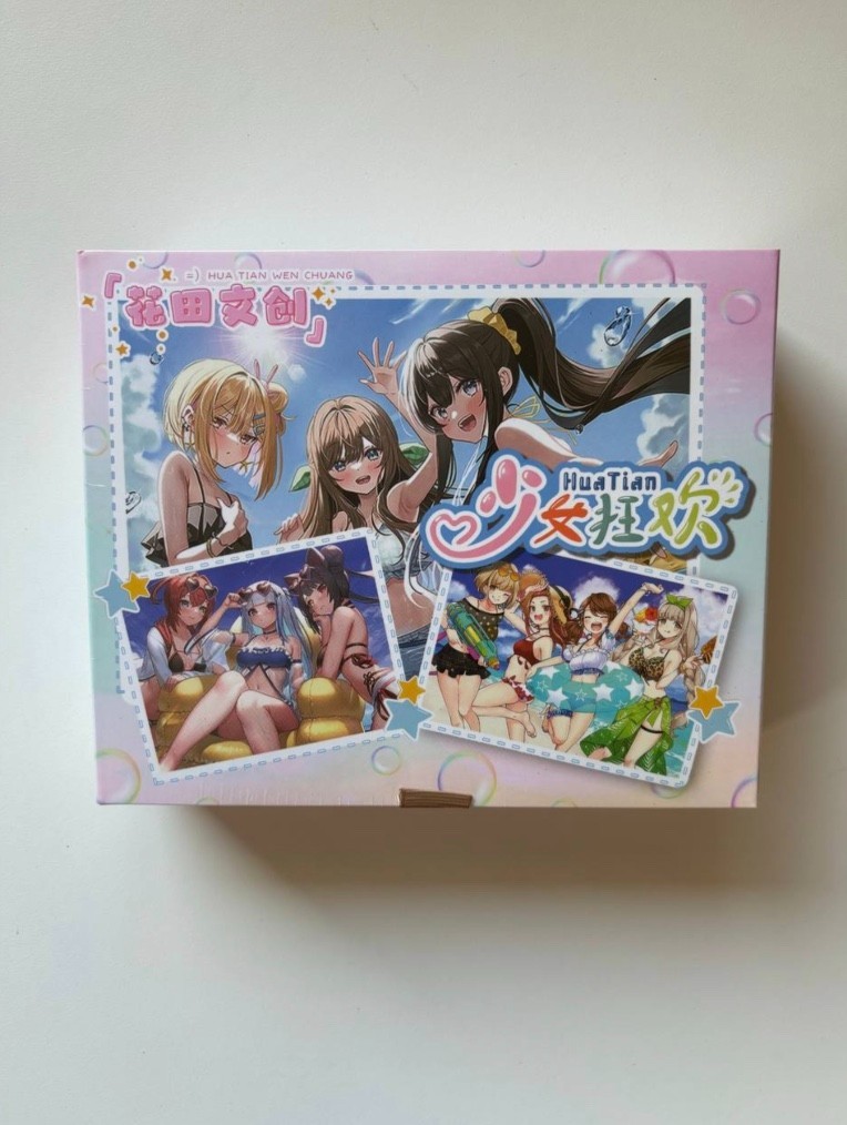 Goddess Story Girls Carnival Display Card Box Sealed Waifu Anime Girl TCG