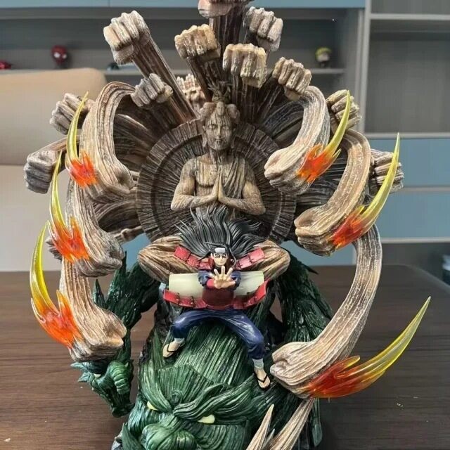 Senju Hashirama “God of Shinobi” – Naruto Resin Figure Statue 35cm New