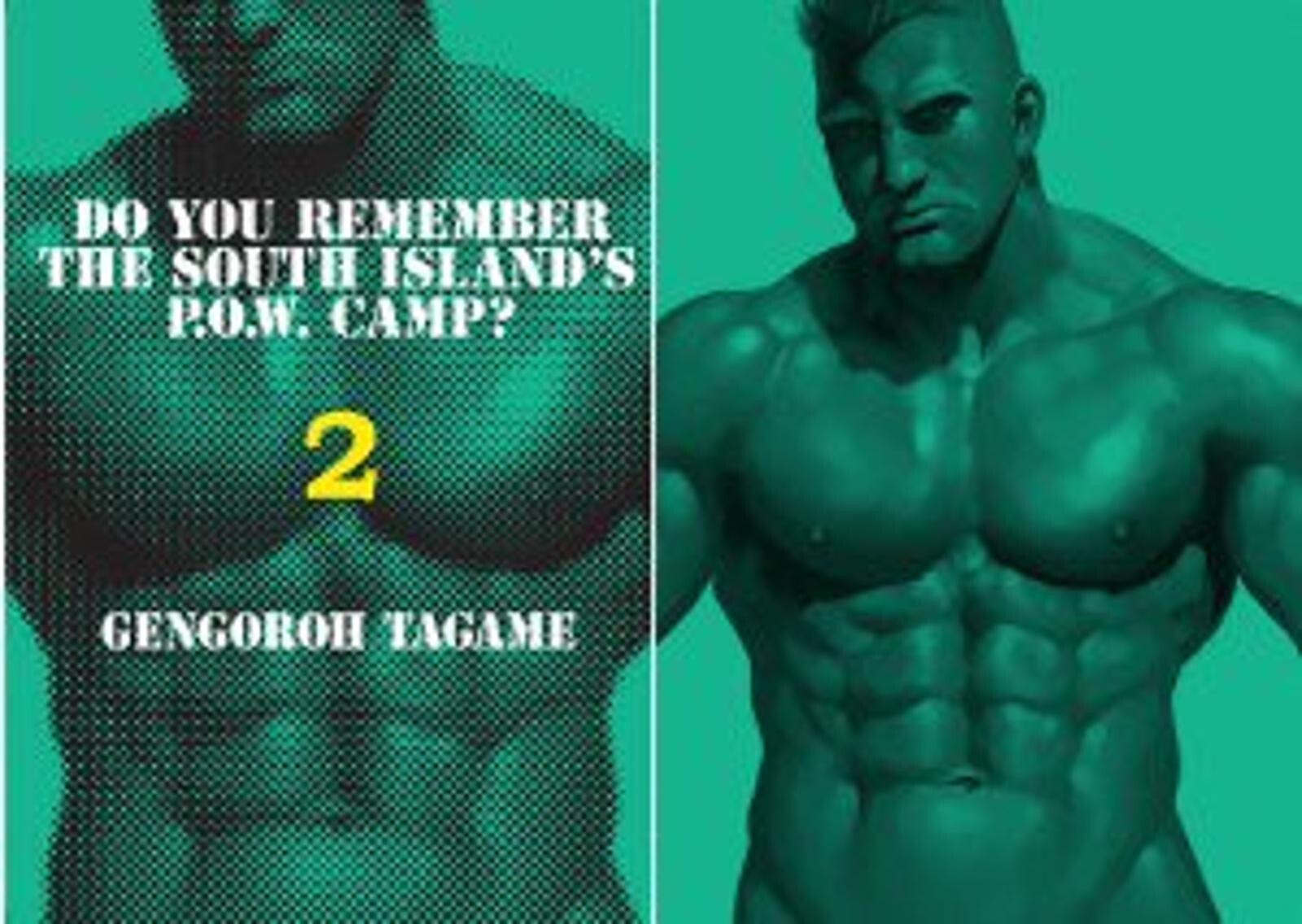 [buy+1 -$20] Gengoro Tagamea South Island Prison Camp Vol.2 Art Comic Manga