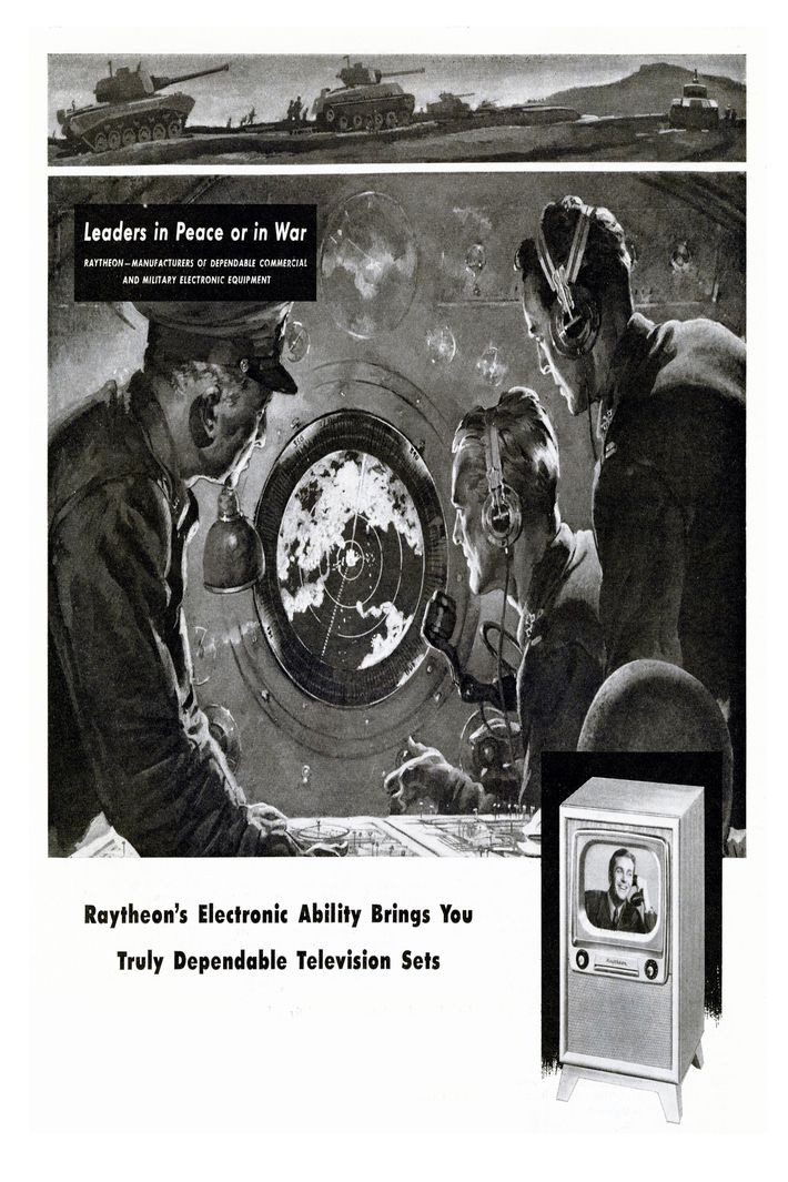 Retro Raytheon 1950s Ad Poster πΊπ°οΈ - 24x36β Mid-century Style Premium π Art Retro Raytheon 1950s Ad Poster πΊπ°οΈ - 24x36β Mid-century Style Premium π Art