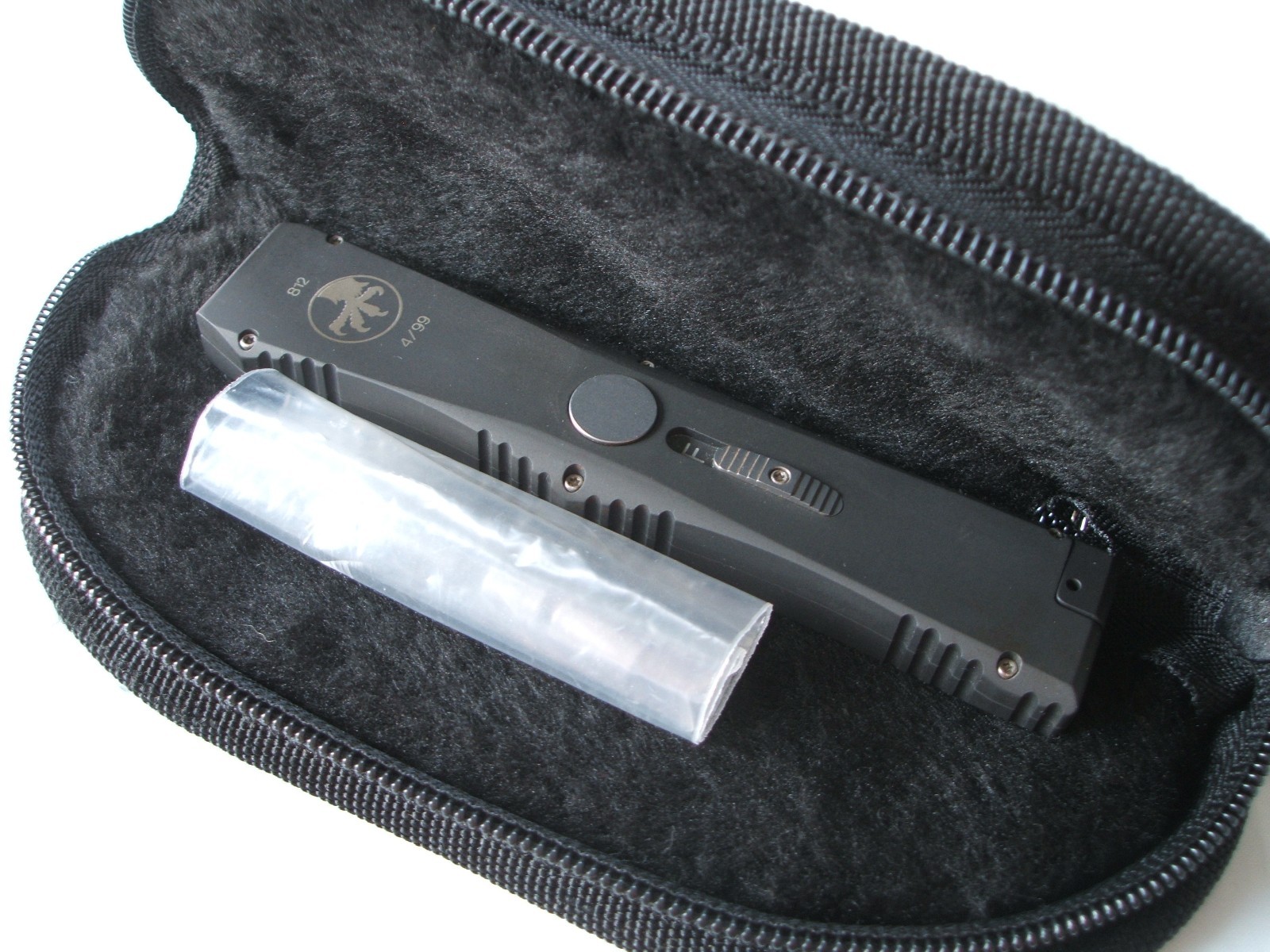 Vintage Microtech,  NEMESIS III.  Walter Brend, S# 812, 4 / 99.   \