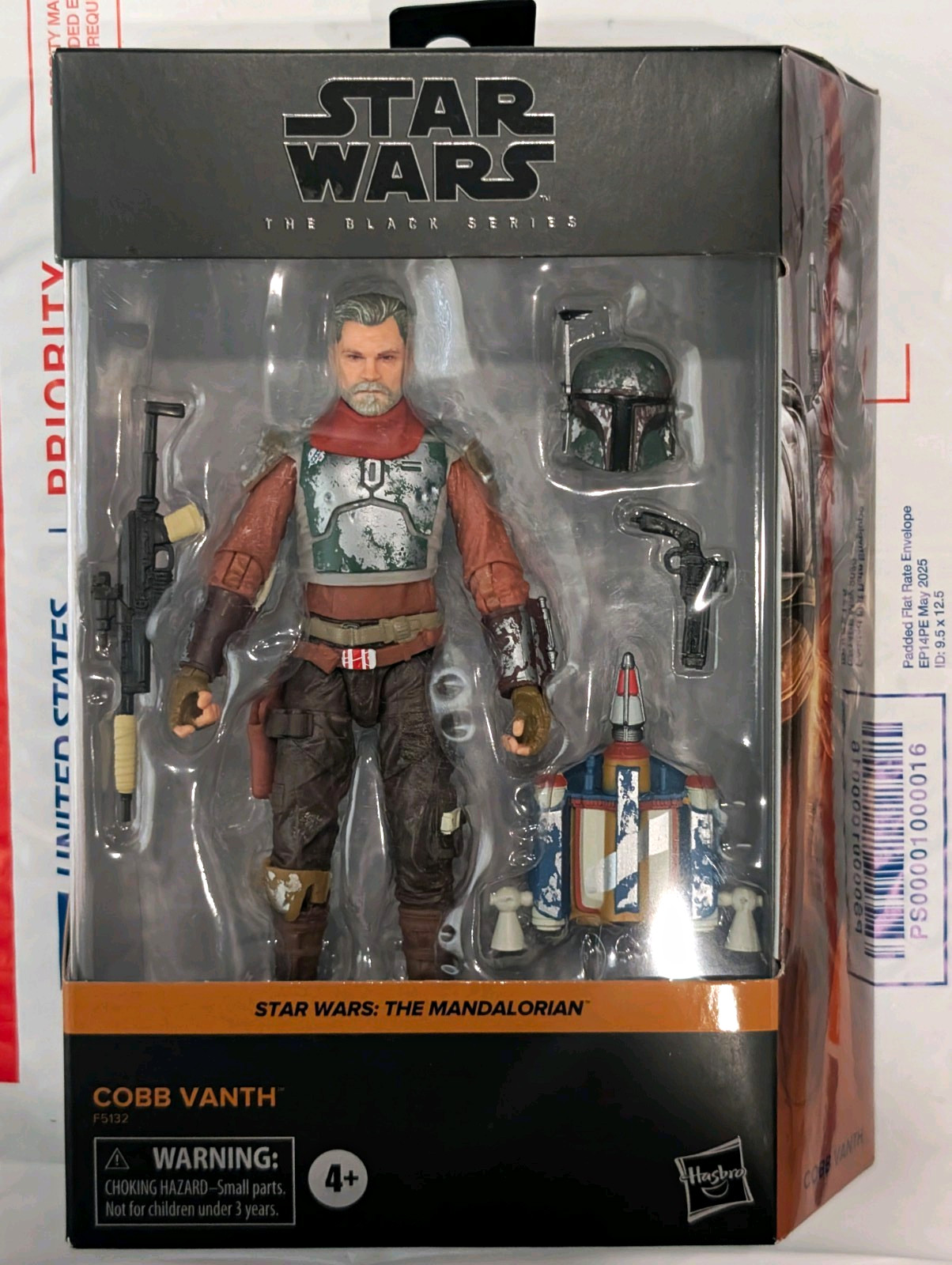 Star Wars Black Series Cobb Vanth The Mandalorian Deluxe 2021 #18 New + case