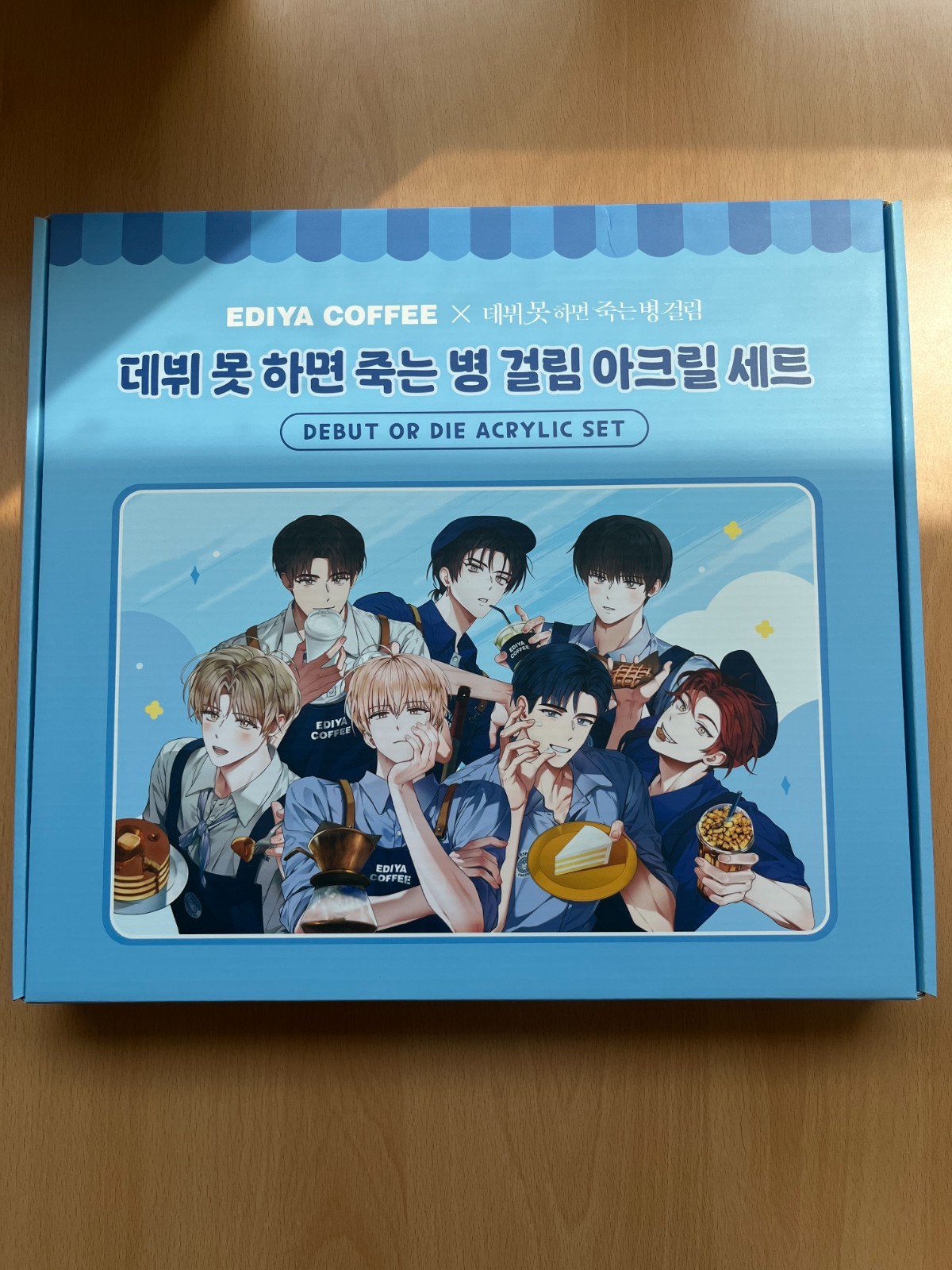 Debut or Die X Ediya Limited Edition Acrylic stand SET PACKAGE