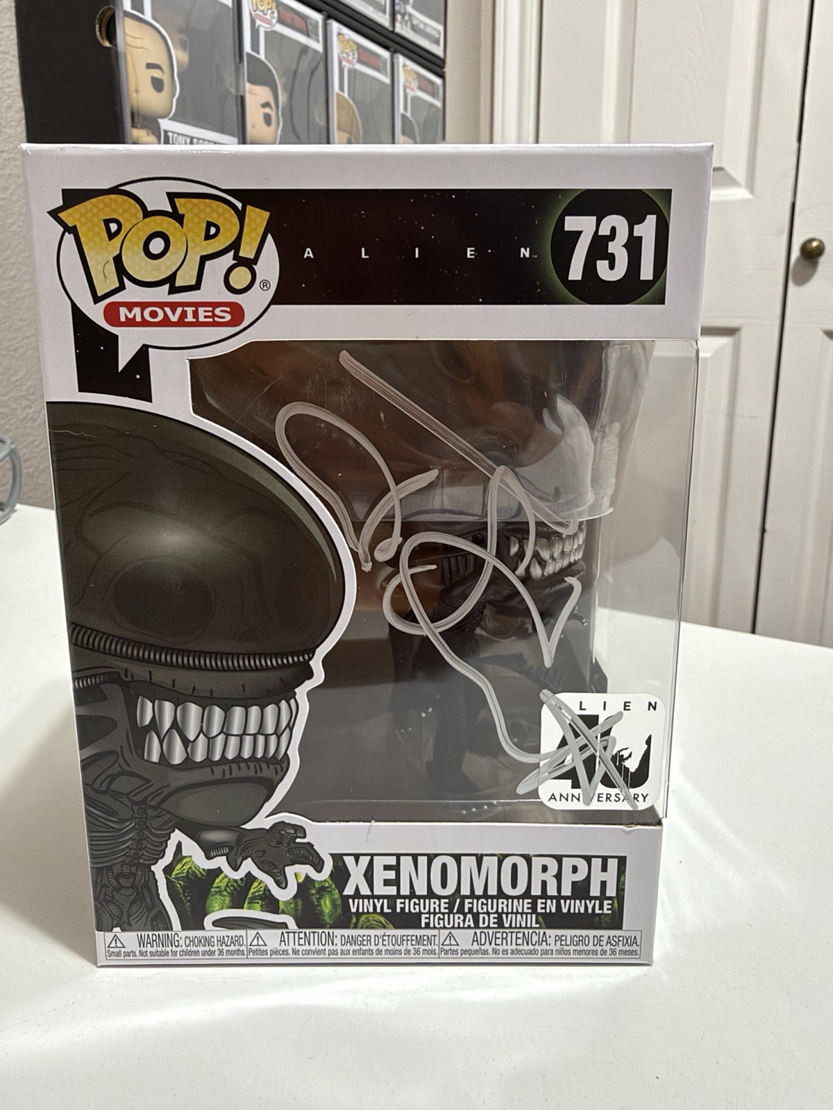 Tom Skerritt Signed Xenomorph Funko Pop #731 Alien Genuine COA Autograph
