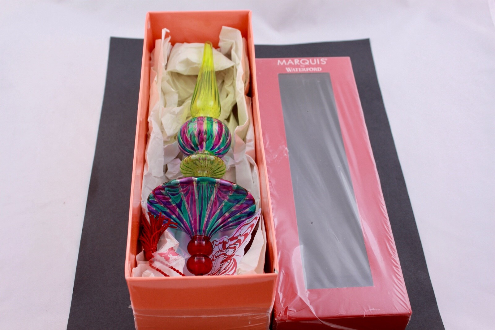 MARQUIS BY WATERFORD CRYSTAL CARNIVALE FRESCO - VENETIAN COLLECTION – NEW