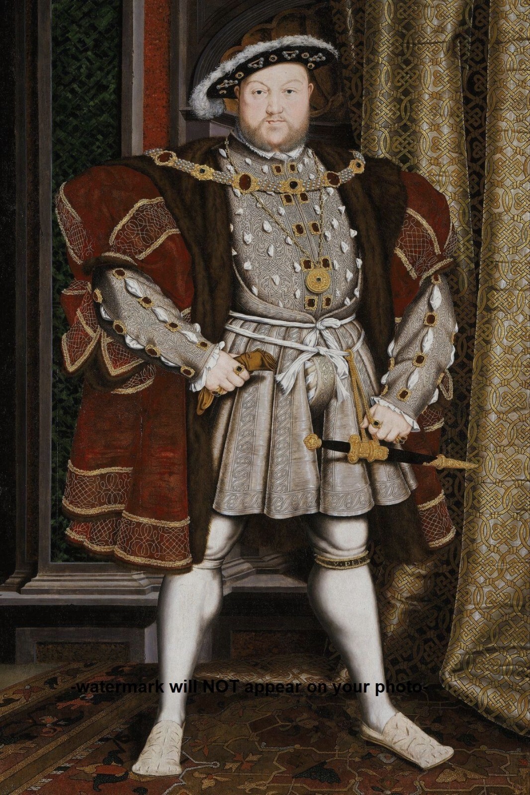 King Henry VIII of England Tudor King of England 8x10 Photo Reprint King Henry VIII of England Tudor King of England 8x10 Photo Reprint