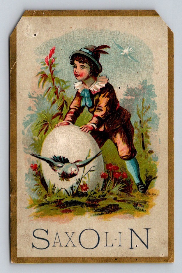 Saxolin Chalcedony Soap Boy Bird Huge Exaggerate Egg Chicago Illinois P422