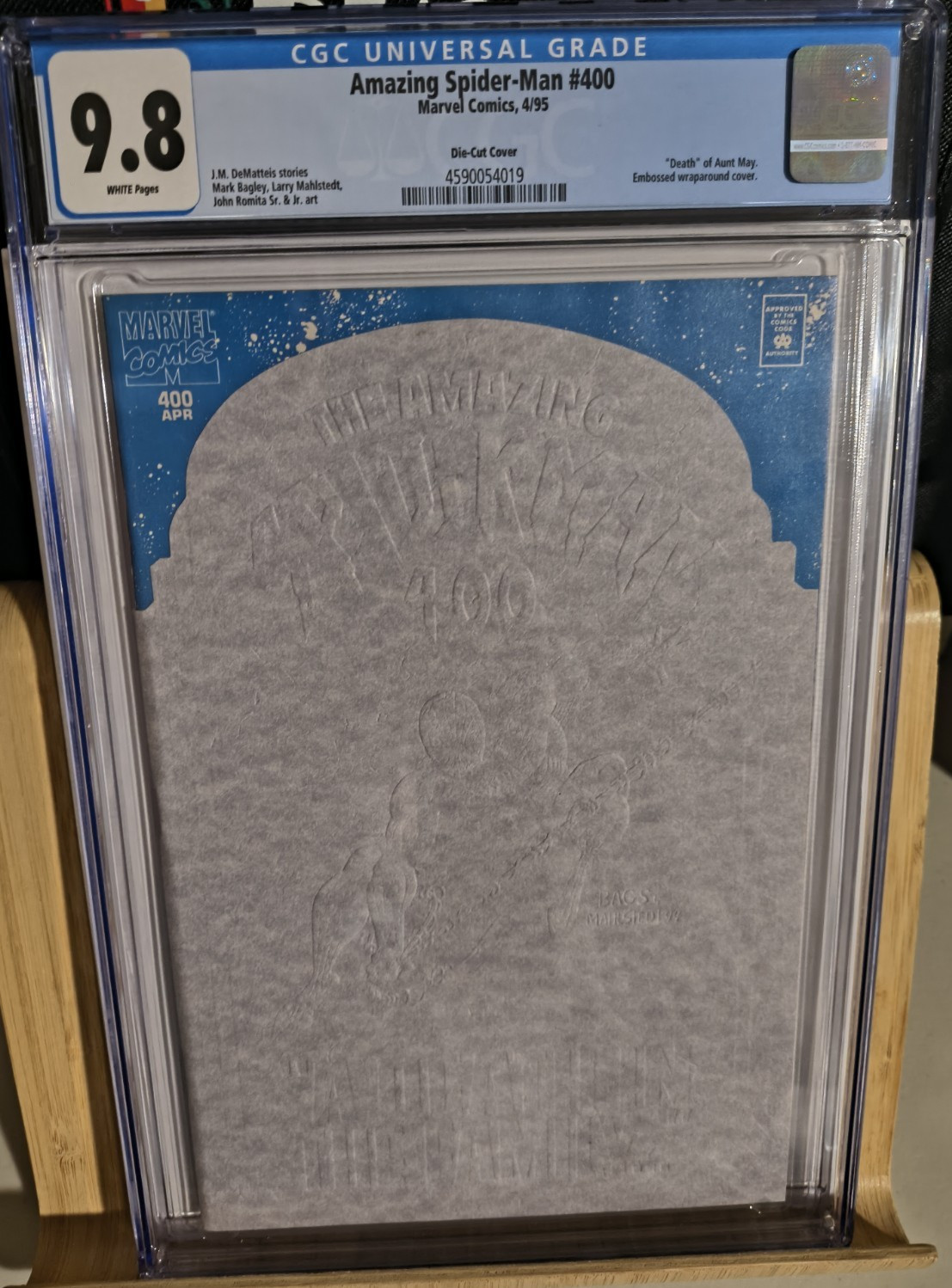 Amazing Spider-Man #400 CGC 9.8  Die-Cut Cover