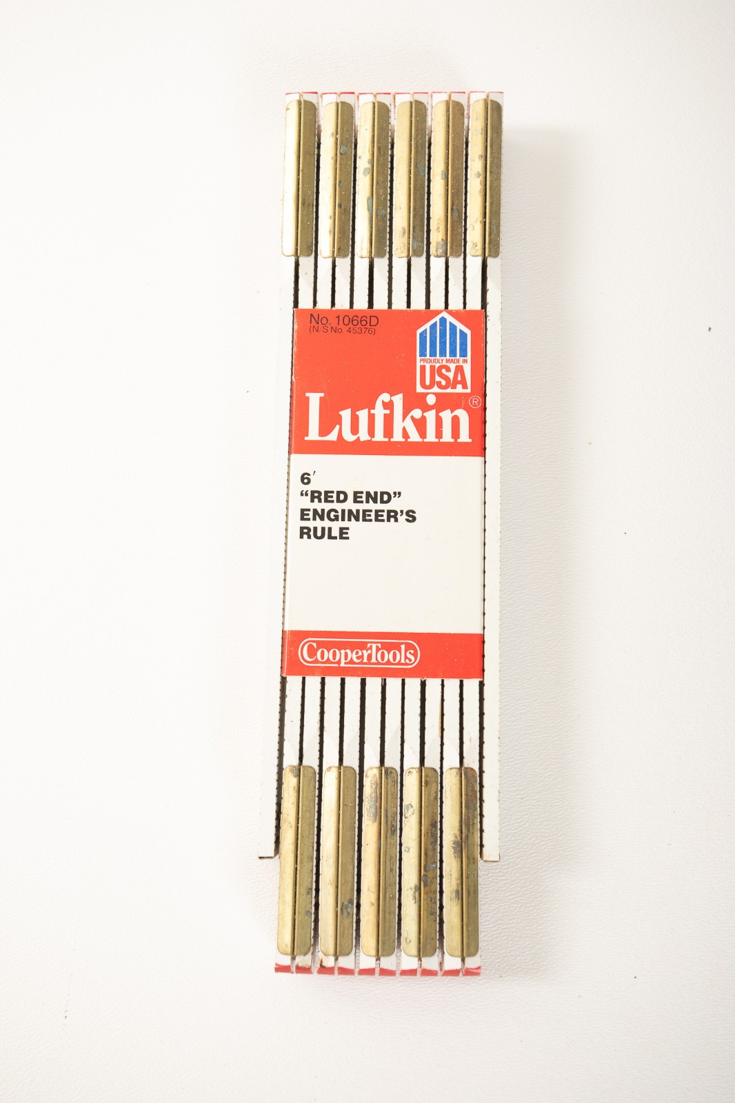 Lufkin 6' Red End Engineer's Rule (H5R-1/JSF6) No 1066D 45376 New USA Folding