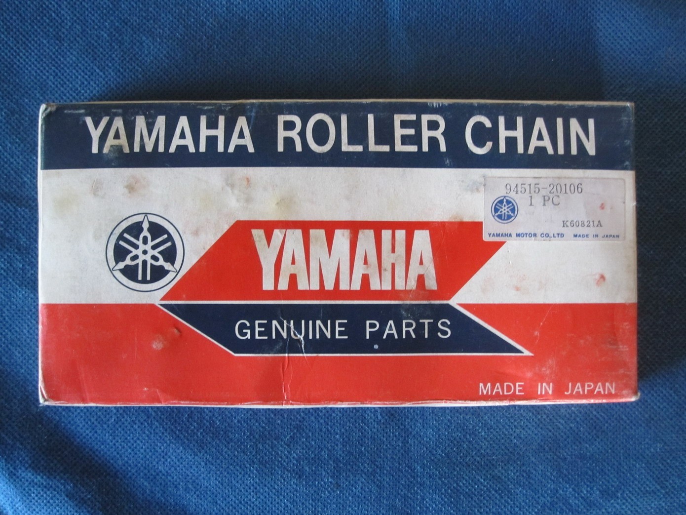 OEM VINTAGE MADE IN JAPAN YAMAHA ROLLER CHAIN 9451520106 NEW/SEALED 