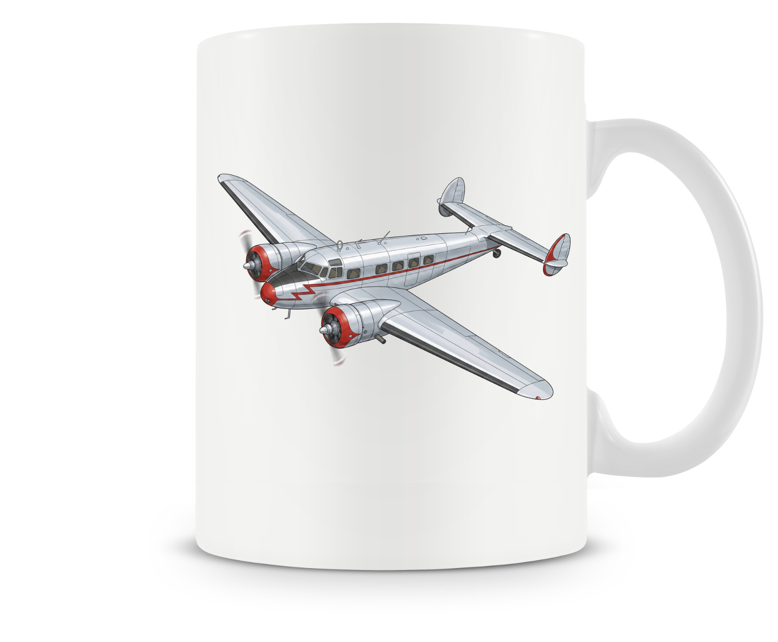 Lockheed Model 10 Electra Ceramic Coffee Mug - 15oz. Lockheed Model 10 Electra Ceramic Coffee Mug - 15oz.